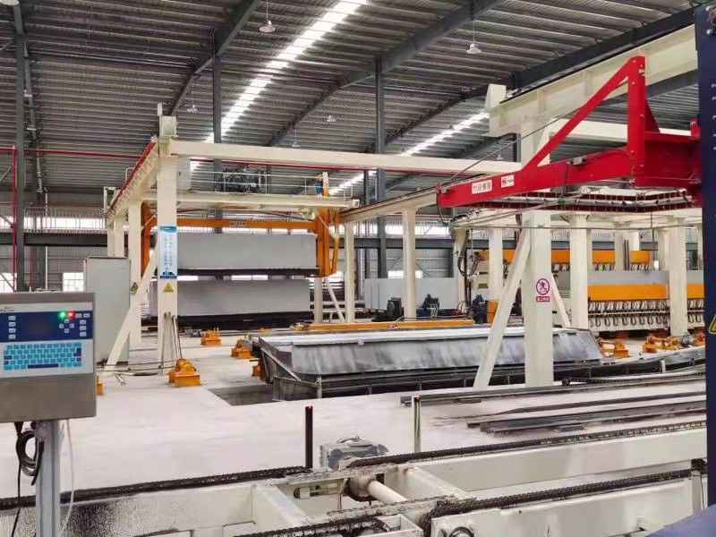 Tilting Table/Overturn Table AAC Production Line Automatic Lightweight Concrete AAC Block Making Machine